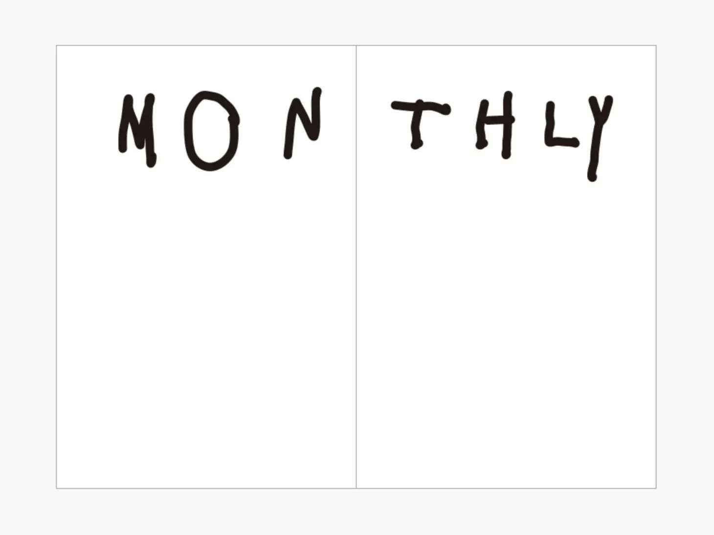 All Season Drawing Daily Planner