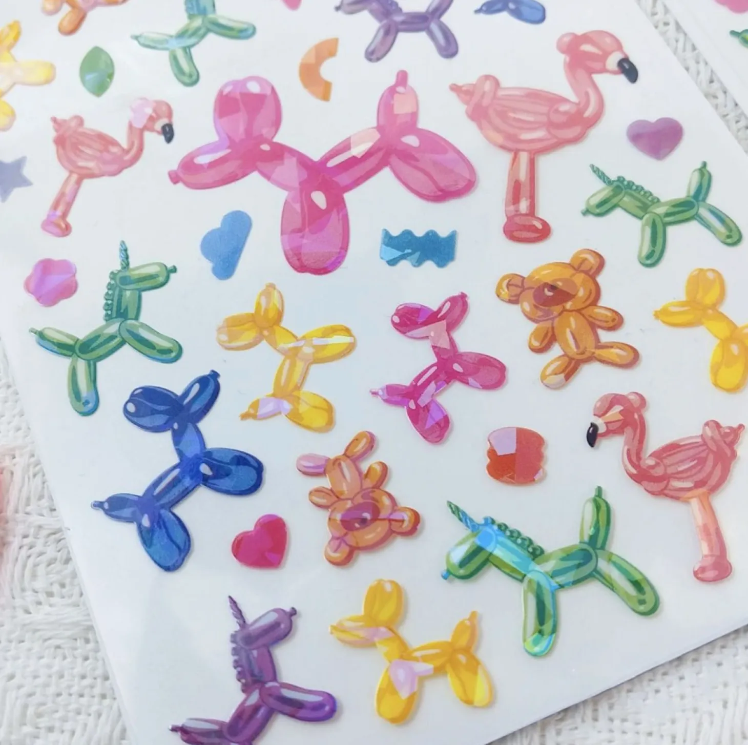 Balloon Friends PVC Sticker