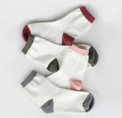 Basic Color Point Women Socks