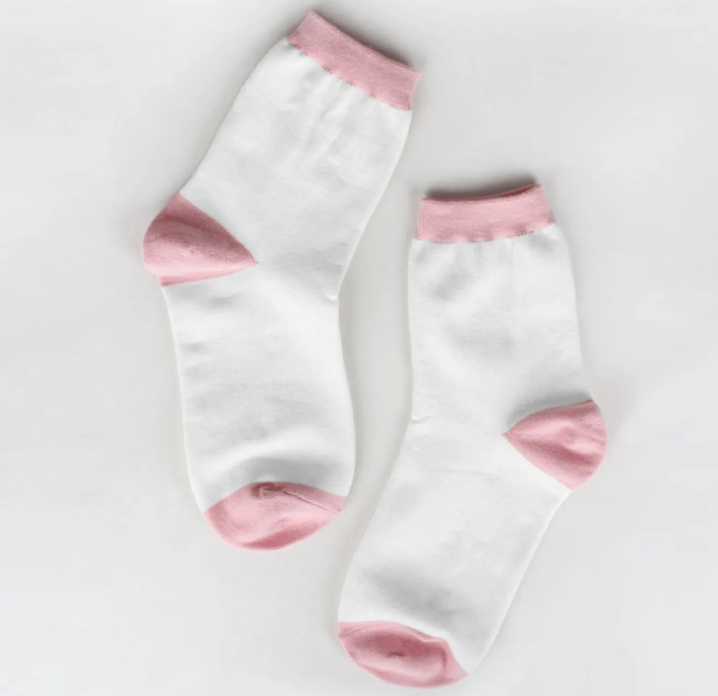 Basic Color Point Women Socks