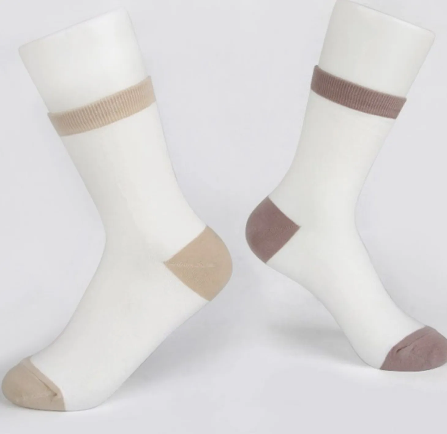 Basic Color Point Women Socks