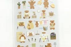 Bear's Day Deco Sticker