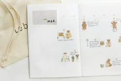 Bear's Day Deco Sticker