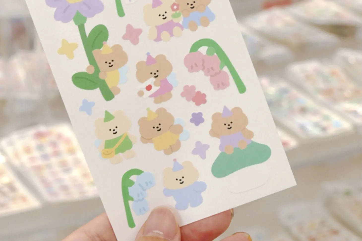 Bear Series Deco Sticker