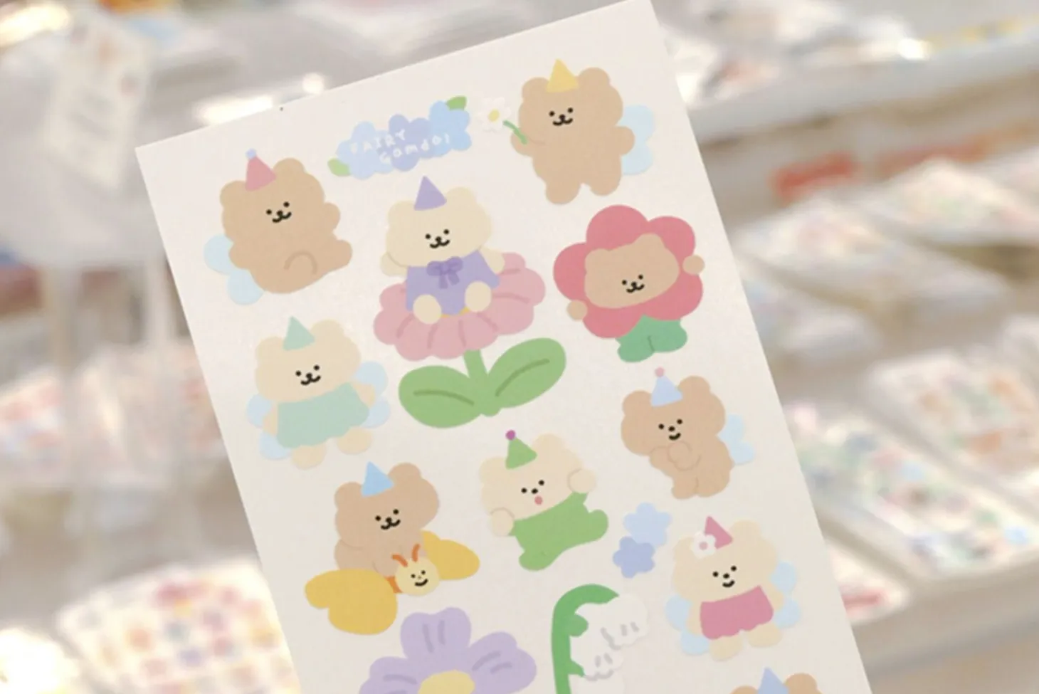 Bear Series Deco Sticker