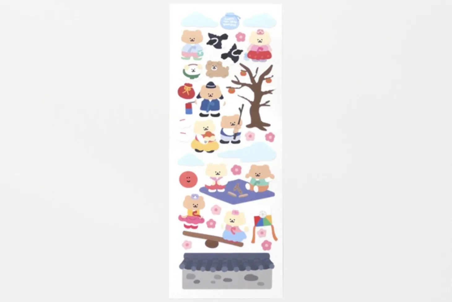 Bear Series Deco Sticker
