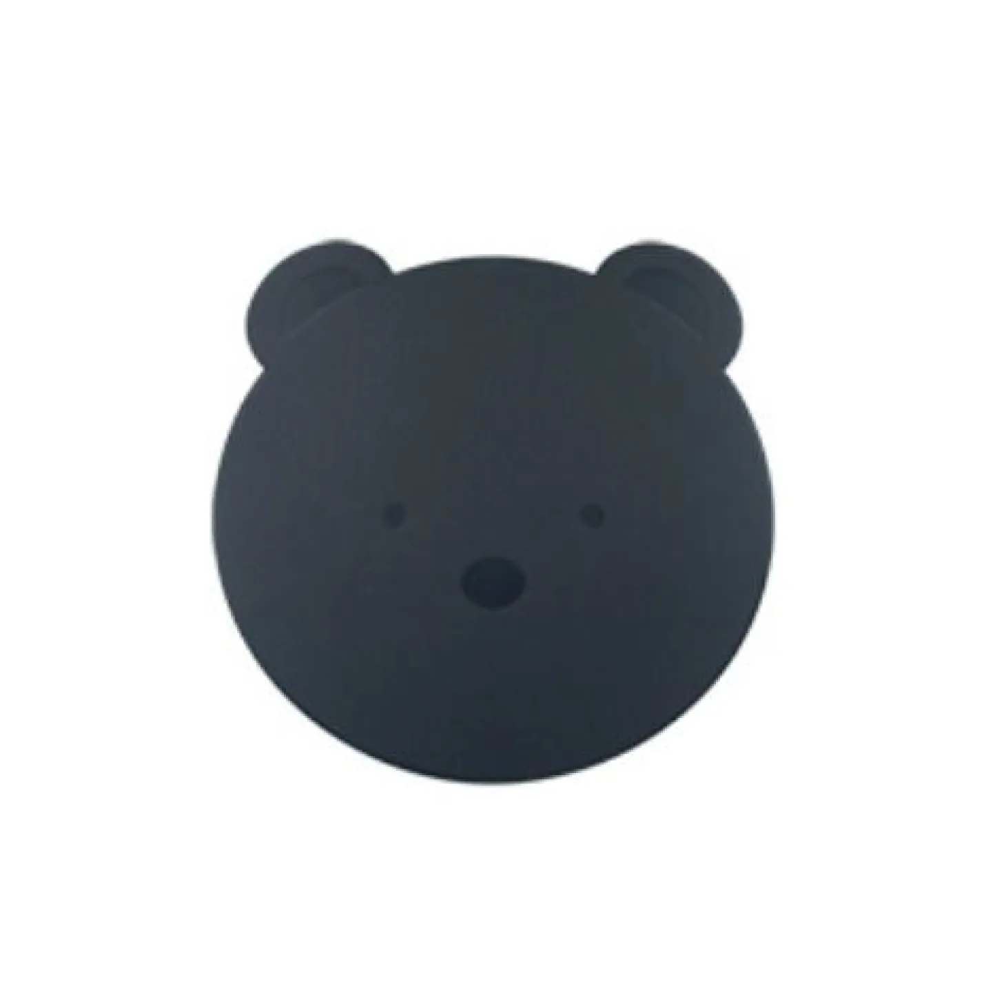 Bear Vegan Leather Mouse Pad