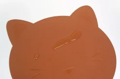 Bear Vegan Leather Mouse Pad