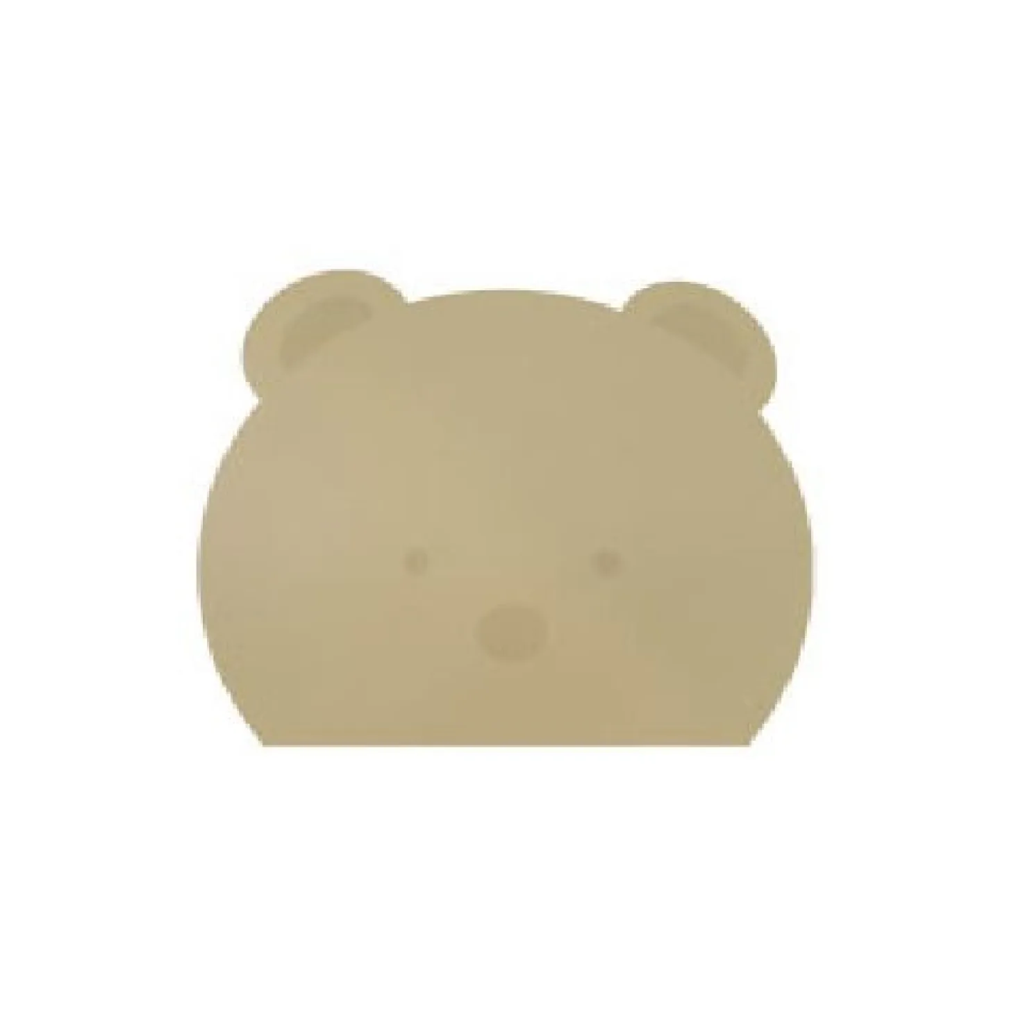 Bear Vegan Leather Placemat