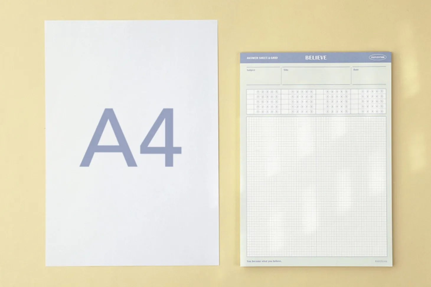 Believe B5 Study Notepad