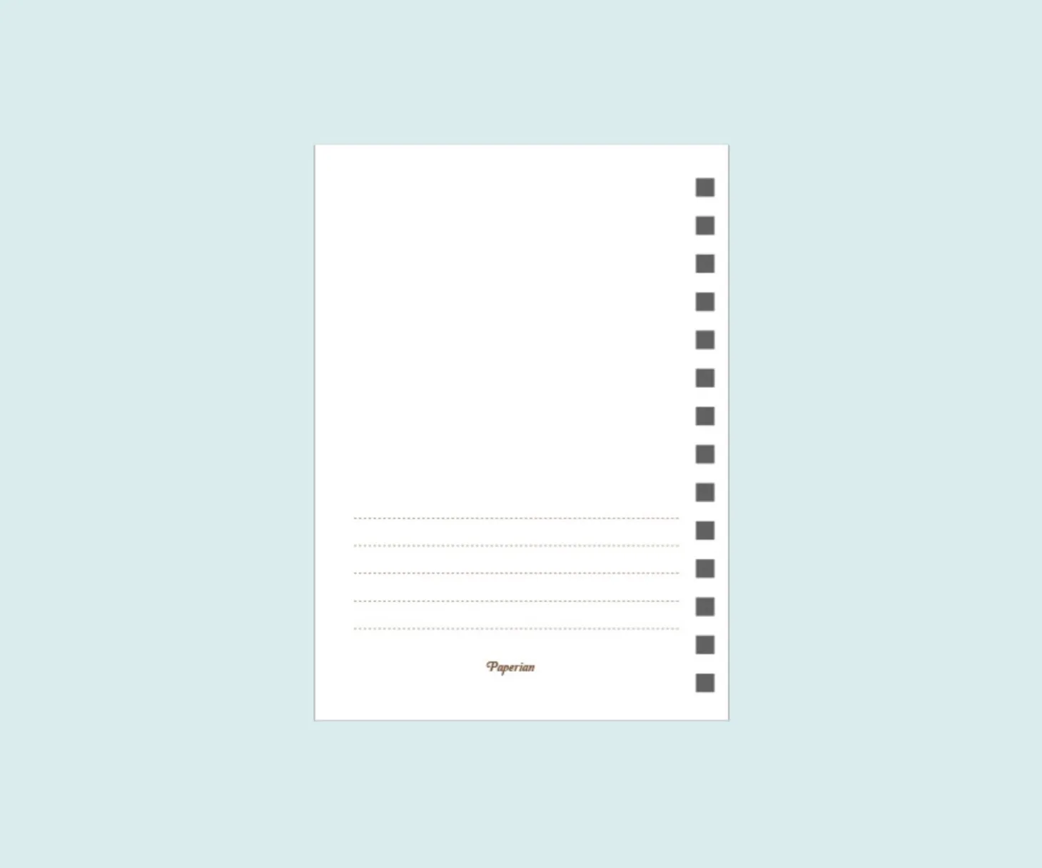 Bits and Pieces Mini Weekly Planner