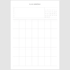Blank Planning Notepad