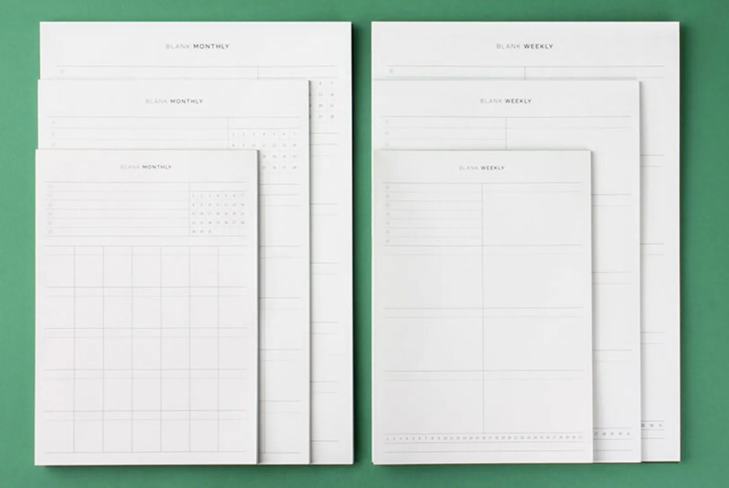 Blank Planning Notepad