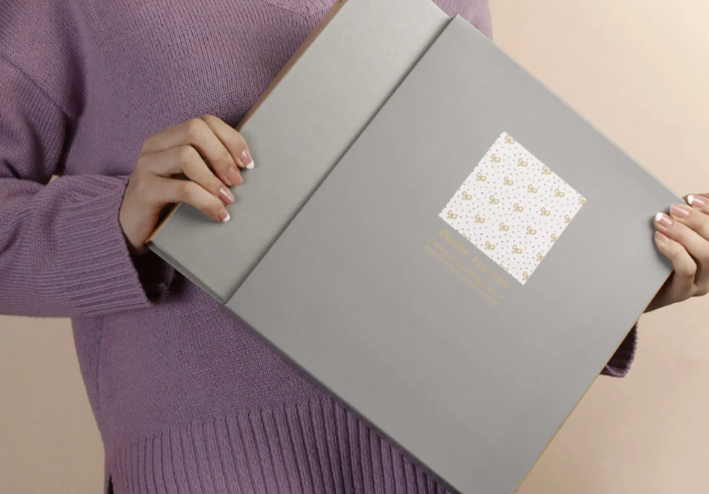 Bonne Journee Wide Binder Photo Album
