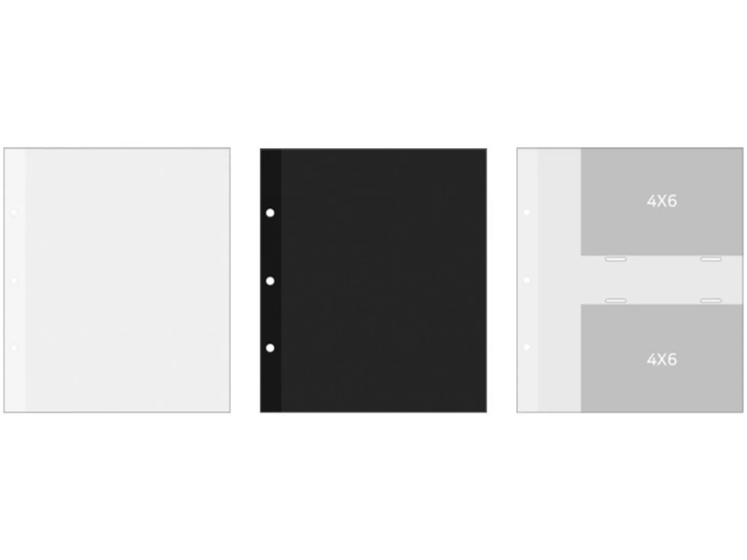 Bonne Journee Wide Binder Photo Album