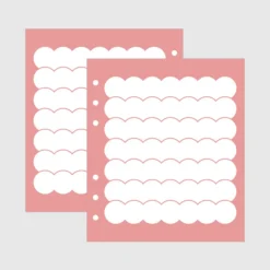 Bubble 6 Ring A6 Wide 2 Month Planner Refill