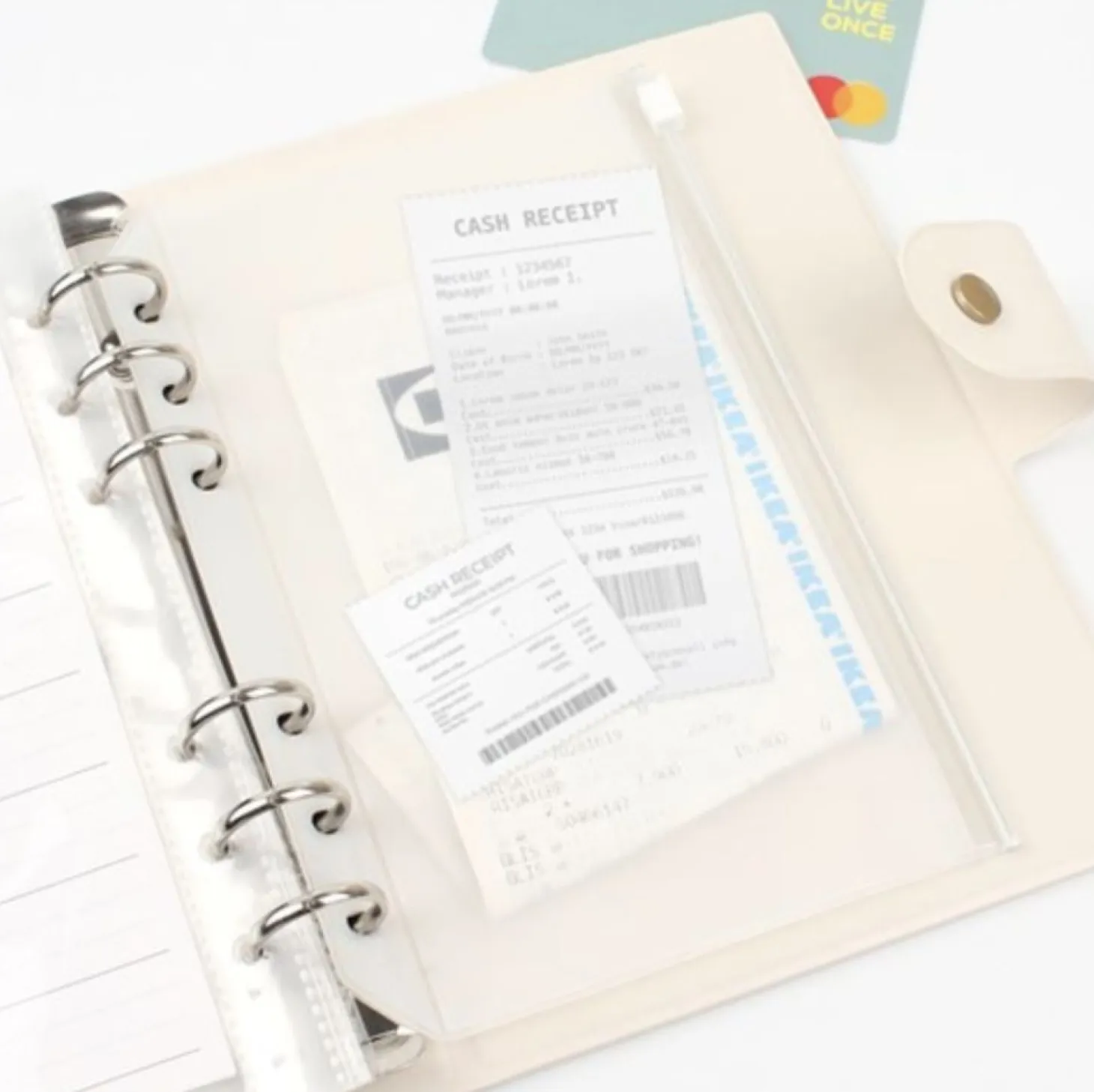 Bulk Double-sided 6 Ring A6 Pocket Refill
