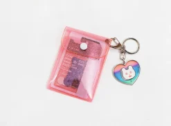 Button PVC Card Case