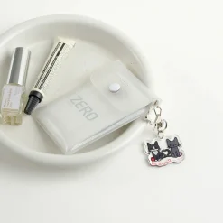 Button PVC Card Case