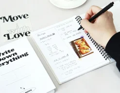 B&W A5 Spiral Notebook