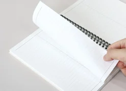 B&W A5 Spiral Notebook