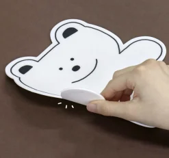 B&W Doodle Mouse Pad