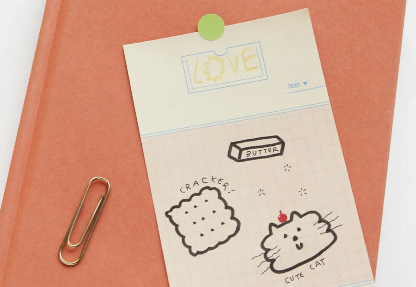 Cabinet Themed Notepad