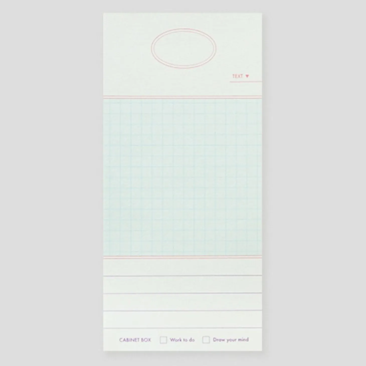 Cabinet Themed Notepad
