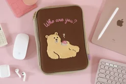 Cat & Bear 11 in. iPad Pouch