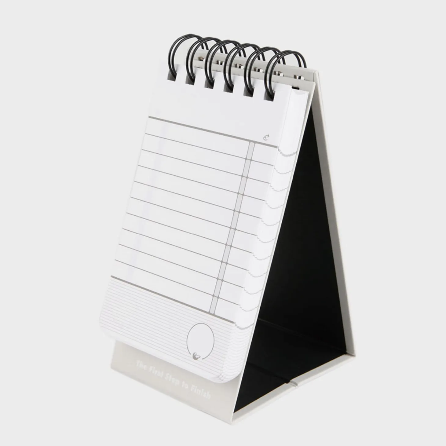 Checklist Spiral Standing Notebook