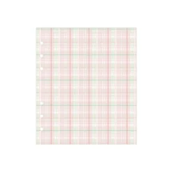 Check Pattern 6 Ring A6 Wide Note Refill