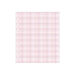Check Pattern 6 Ring A6 Wide Note Refill