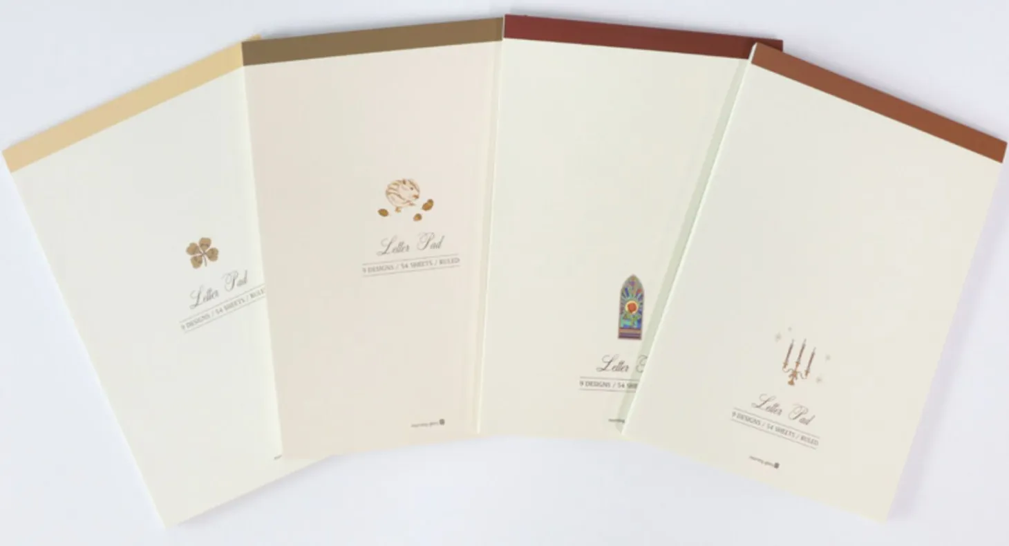 Classic Emblem Letter Notepad