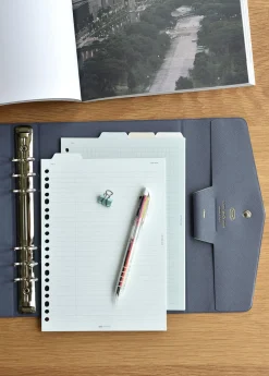 Classy Gentle 6 Ring A5 Binder