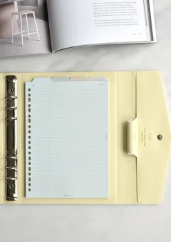 Classy Gentle 6 Ring A5 Binder