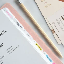 Classy Standard Index Weekly Planner