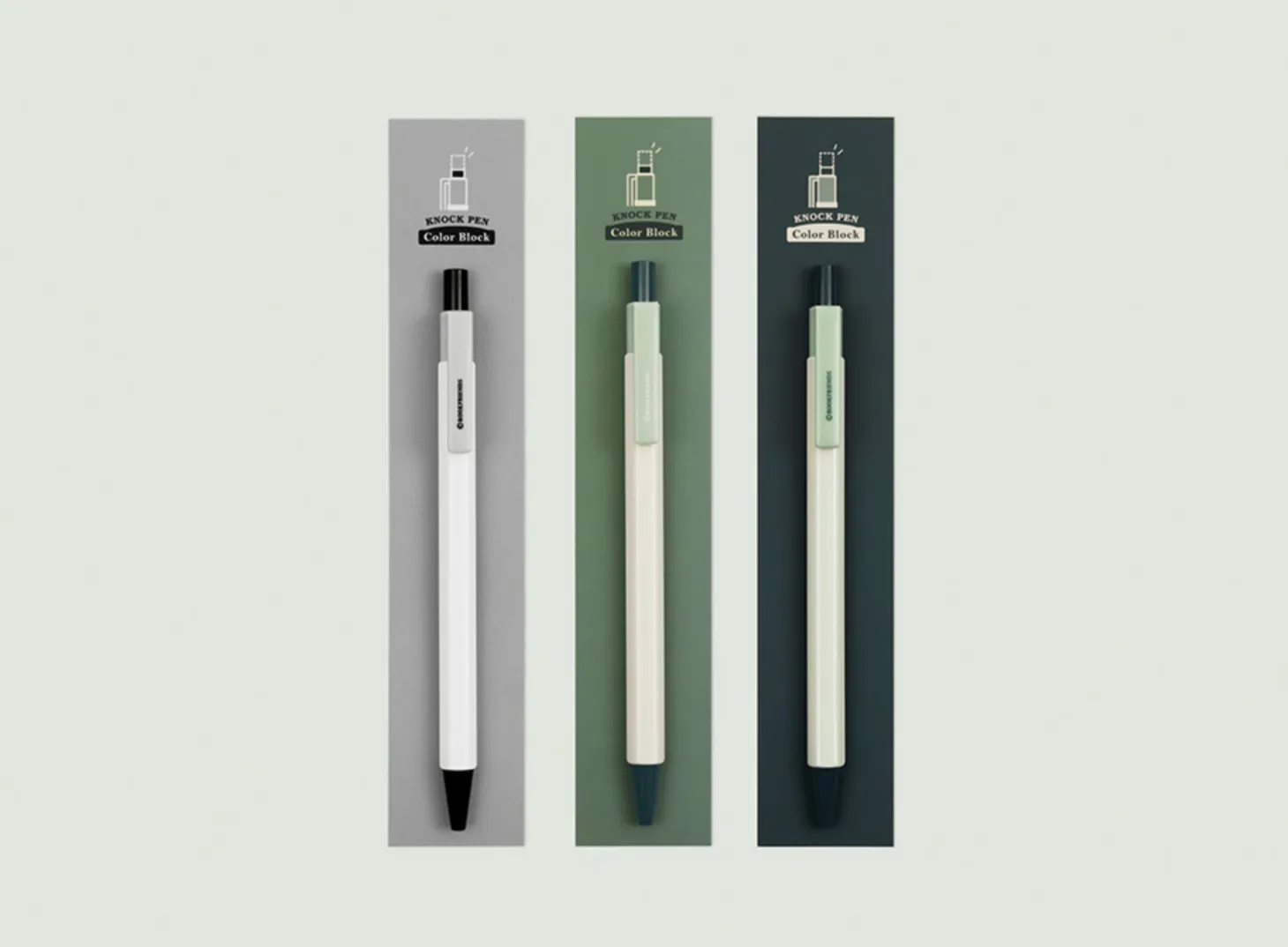 Color Block Hexagon Gel Pen