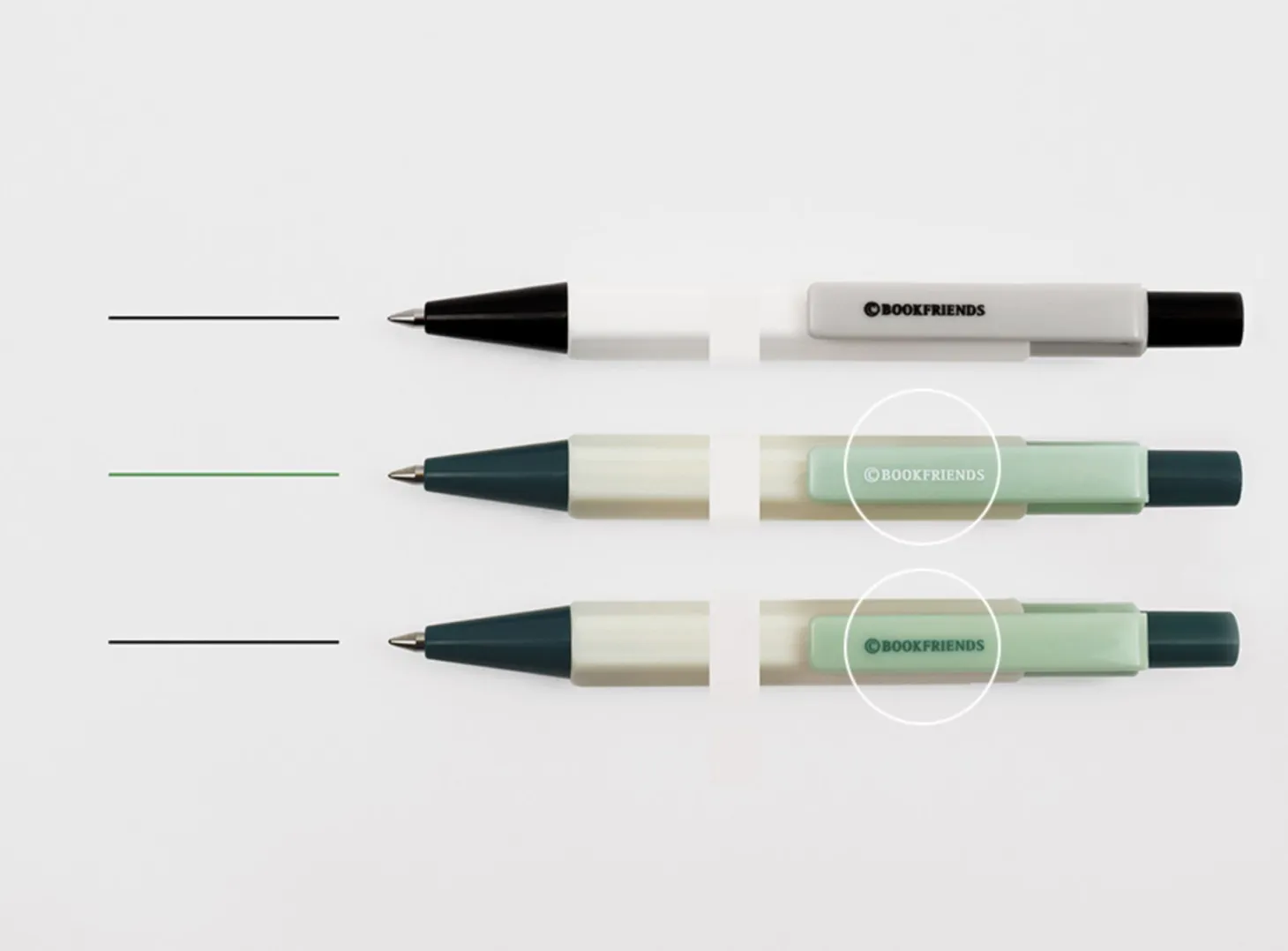 Color Block Hexagon Gel Pen