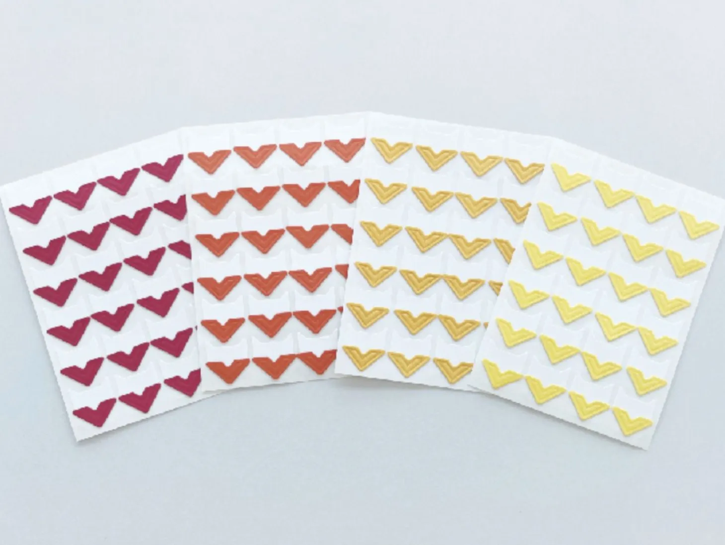 Colorful Paper Corner Sticker
