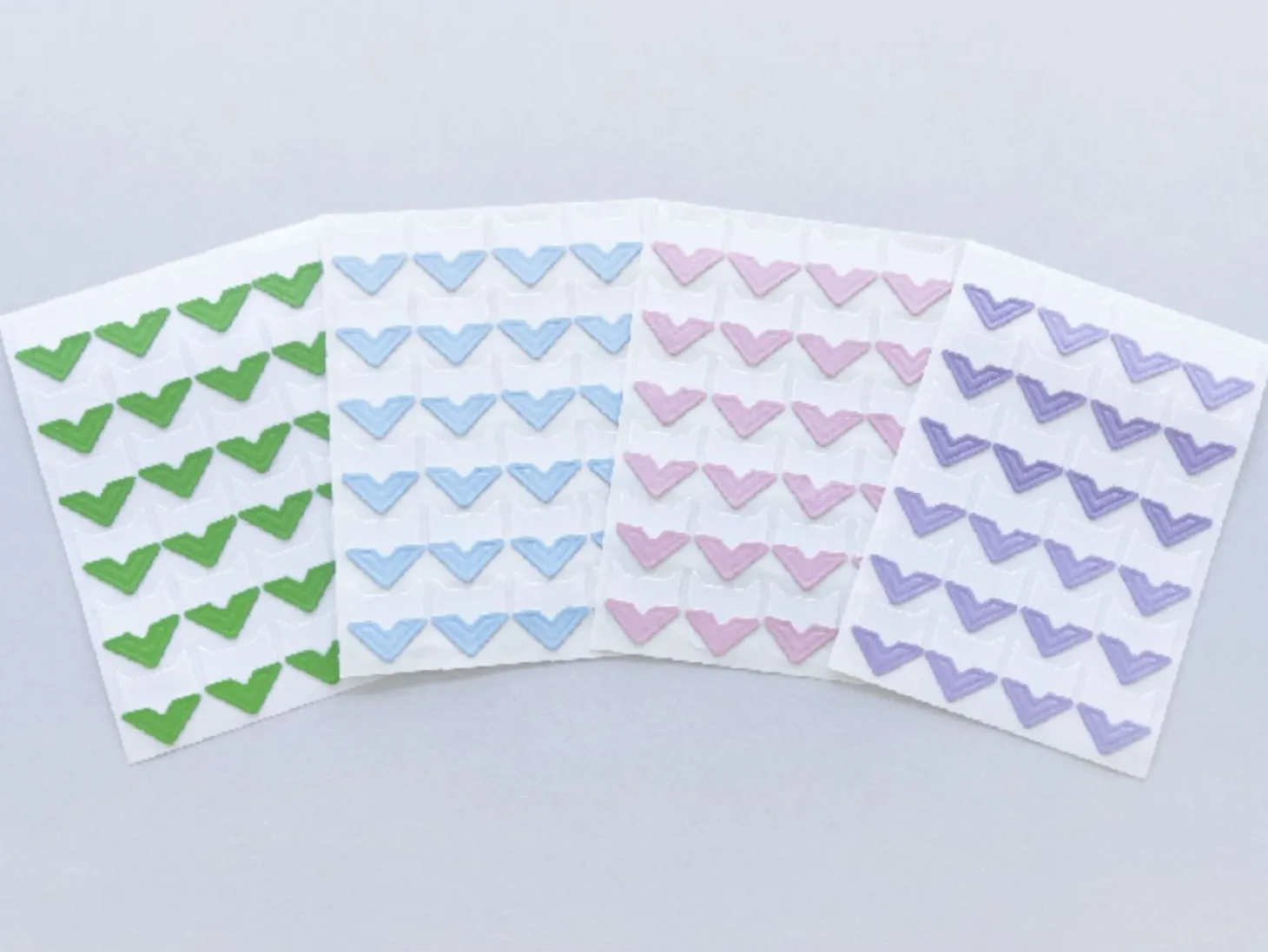 Colorful Paper Corner Sticker