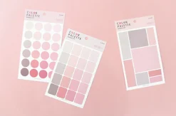 Color Palette Deco Sticker