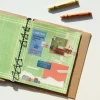 Color Pencil Drawing 6 Ring A6 Wide Note Refill
