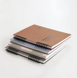 Compact A5 Hardcover Math Notebook