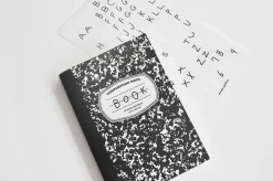 Composition A6 Plain Notebook v2