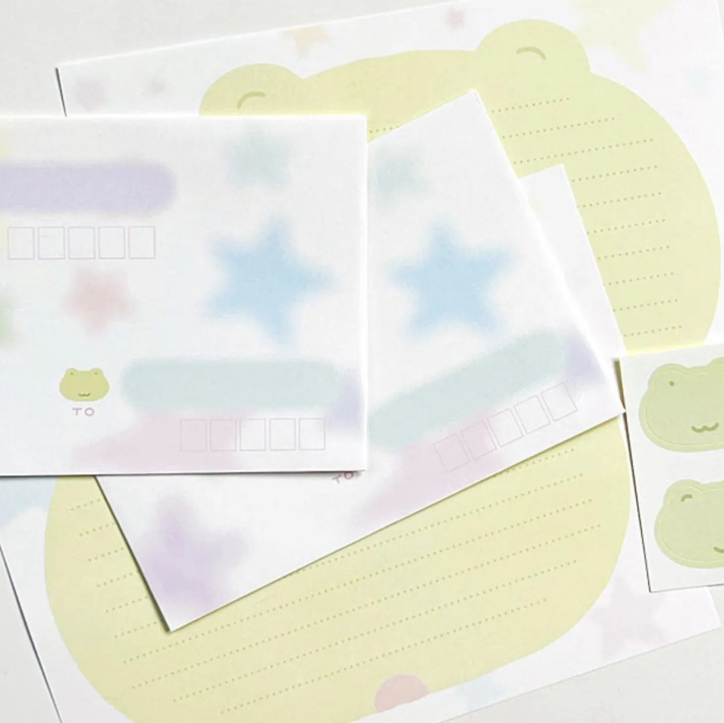 Cow & Frog Letter Set