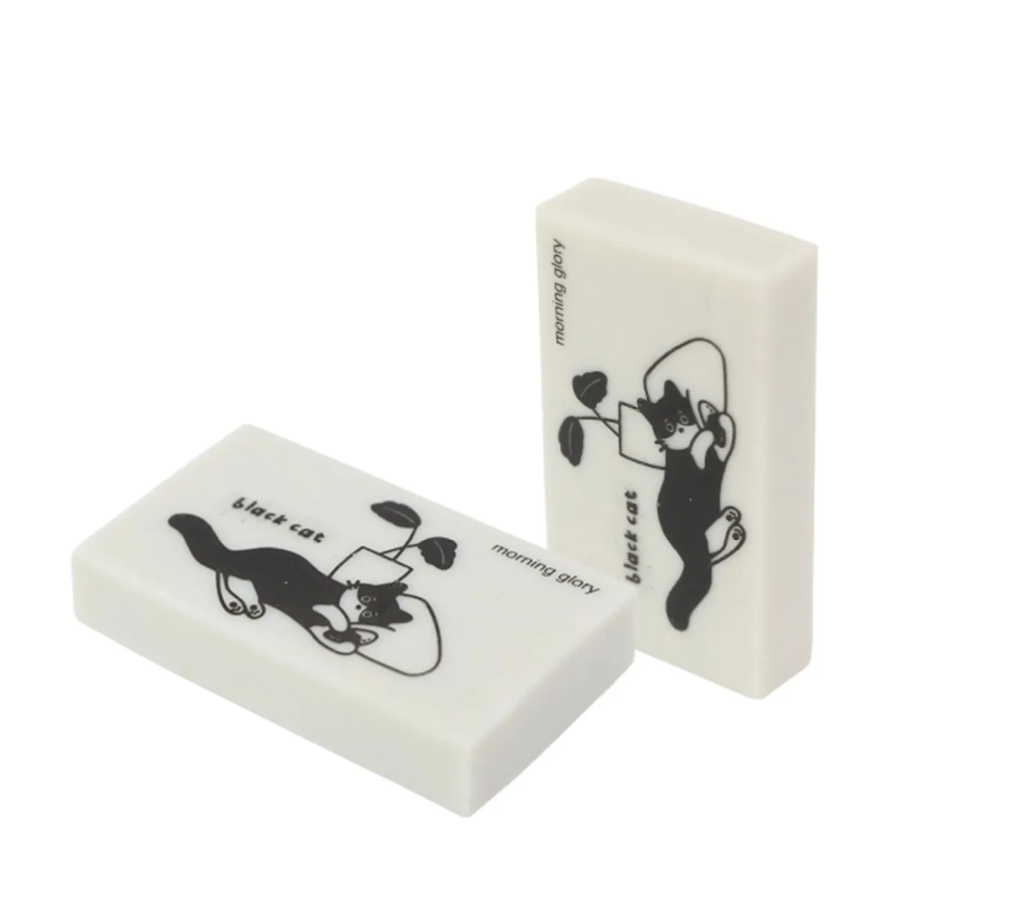 Cozy Black Cat Eraser
