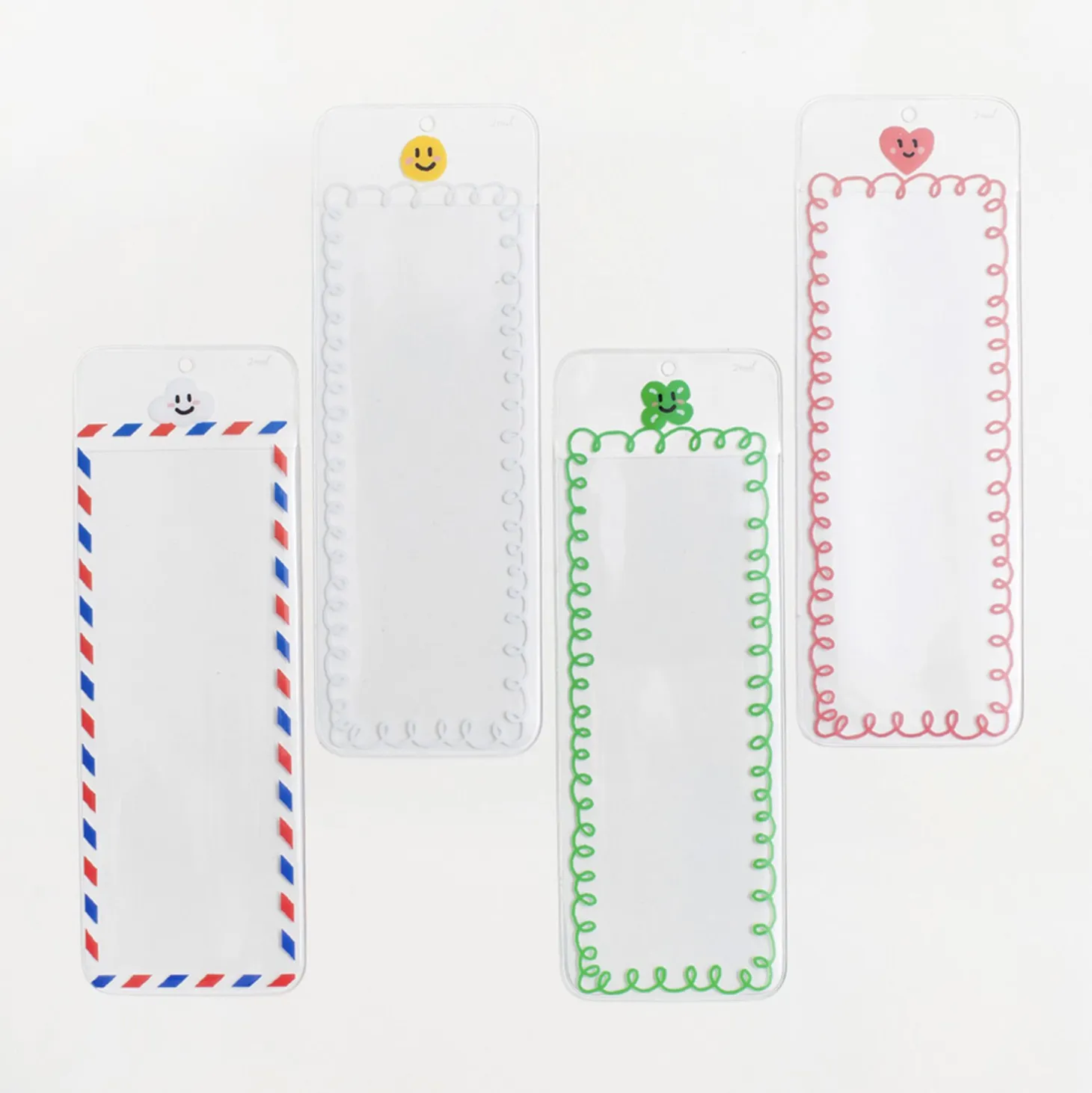 4 Cut Slim Photo Holder Key Chain