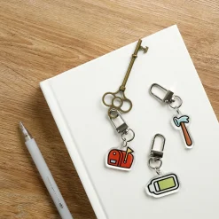 Daily Routine Acrylic Key Ring