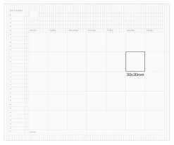 Daily Sequence One-Month Planner