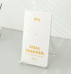 30 Days Goal Tracking Slim Notebook